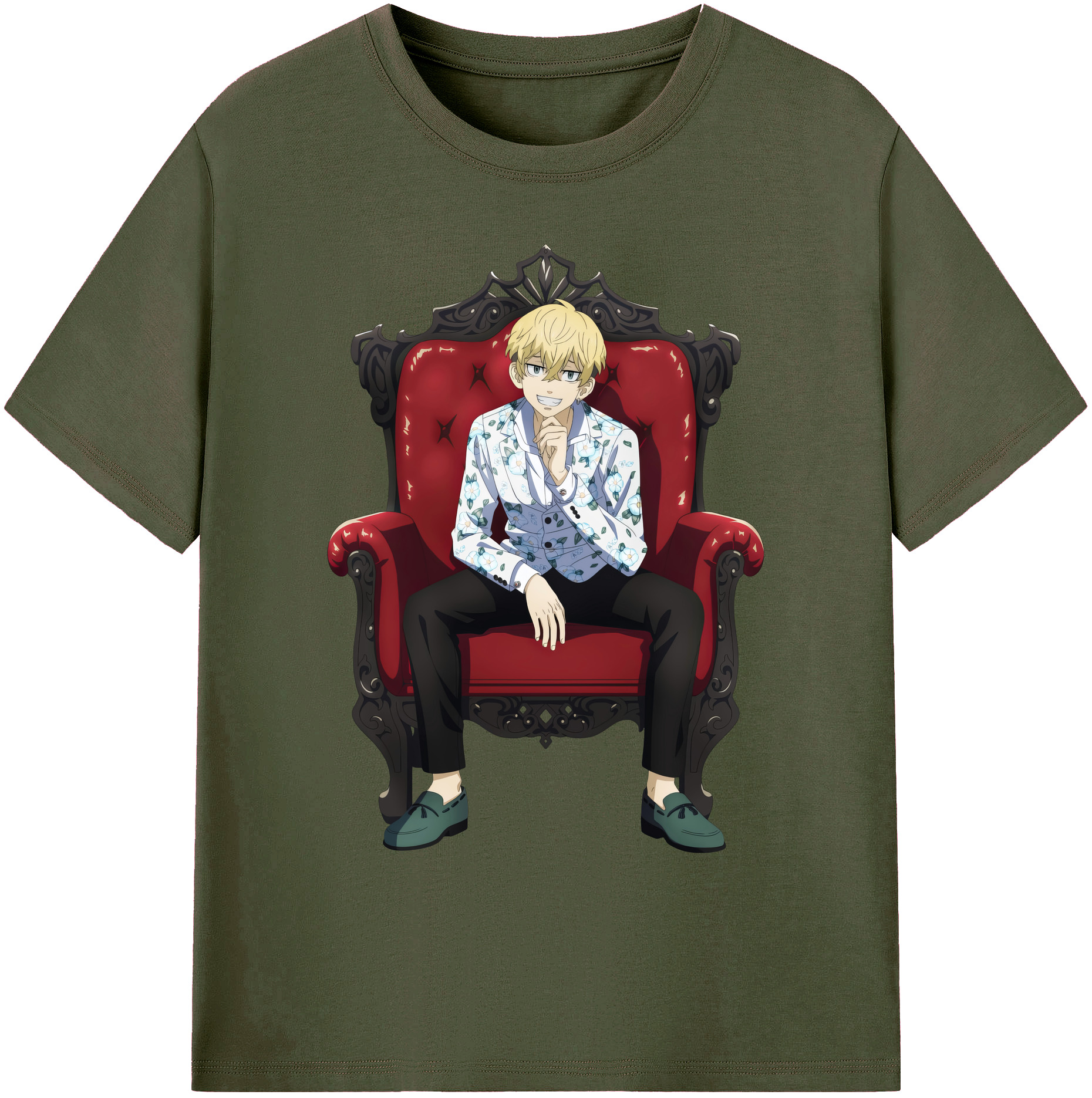 （画像用） 東京リベンジャーズ Tokyo Revengers 綿100％ メンズ半袖Tシャツ｜肌触りやわらか＆通気性